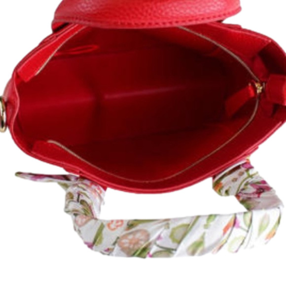 NWT Red Cross Body Purse/Reg Purse with Detachable Shoulder Strap - Picture 5 of 5